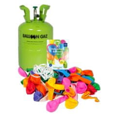 HELIUM DO BALÓNKŮ BALLOONGAZ - jednorázová nádoba 250 l + 30 latexových balónků