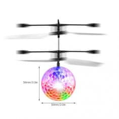 S-Idee s-Idee létající Discokoule s LED osvětlením