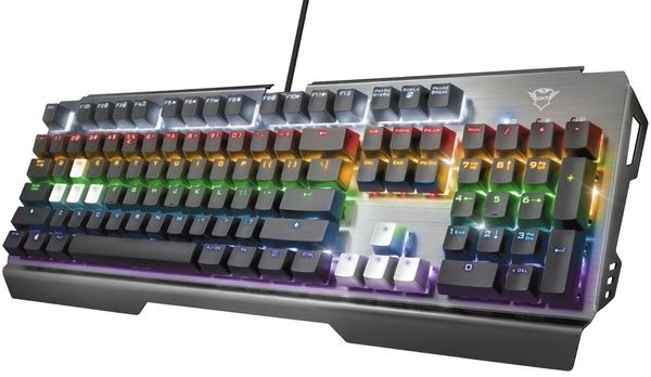 Gaming Keyboard Trust GXT 877 Scarr, anti-ghosting, játékmód, rövid válaszidő, nagy sebesség, mechanikus billentyűzet, hosszú élettartam