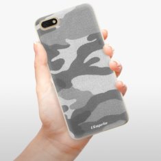 iSaprio Silikonové pouzdro - Gray Camuflage 02 pro Honor 7S