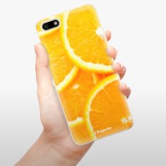 iSaprio Silikonové pouzdro - Orange 10 pro Huawei Y5 2018
