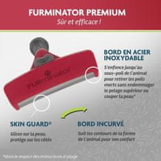 FURminator FURMINATOR, odstraňuje 90 % odumřelých chlupů, čištění jedním kliknutím, pro velmi velké psy s dlouhou srstí