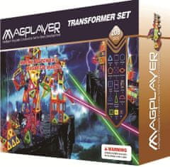 MAGPLAYER Magplayer magnetická stavebnice 208 ks