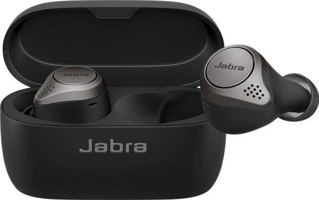 Levně Jabra Elite 75t Hudební Bluetooth handsfree 100-99090000-60, titanově černé