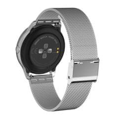NEOGO DayFit D8, chytré hodinky, stříbrné/kovové