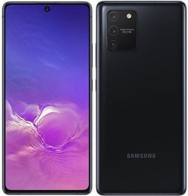 Samsung Galaxy S10 Lite, výkonný telefon, super AMOLED Infinity-O FHD+ displej, trojitý ultraširokoúhlý fotoaparát, velká výdrž, rychlé nabíjení, vysoký výkon, Snapdragon 855