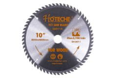 Hoteche Pilový kotouč na dřevo 255 mm, 60 zubů - HT580114