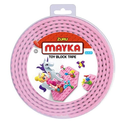 Zuru Lego páska , Mayka, 2 m, růžová