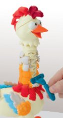 Play-Doh Kvokající kuře s peřím