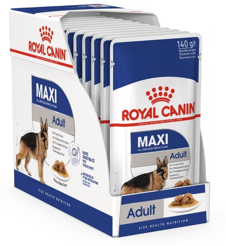Levně Royal Canin kapsička Maxi Adult 10 x 140 g