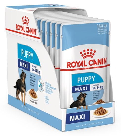 Royal Canin Maxi Puppy kapsičky pro velká štěňata 10x140 g
