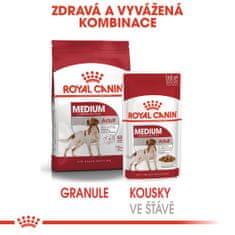 Royal Canin kapsička Medium Adult 10 x 140 g