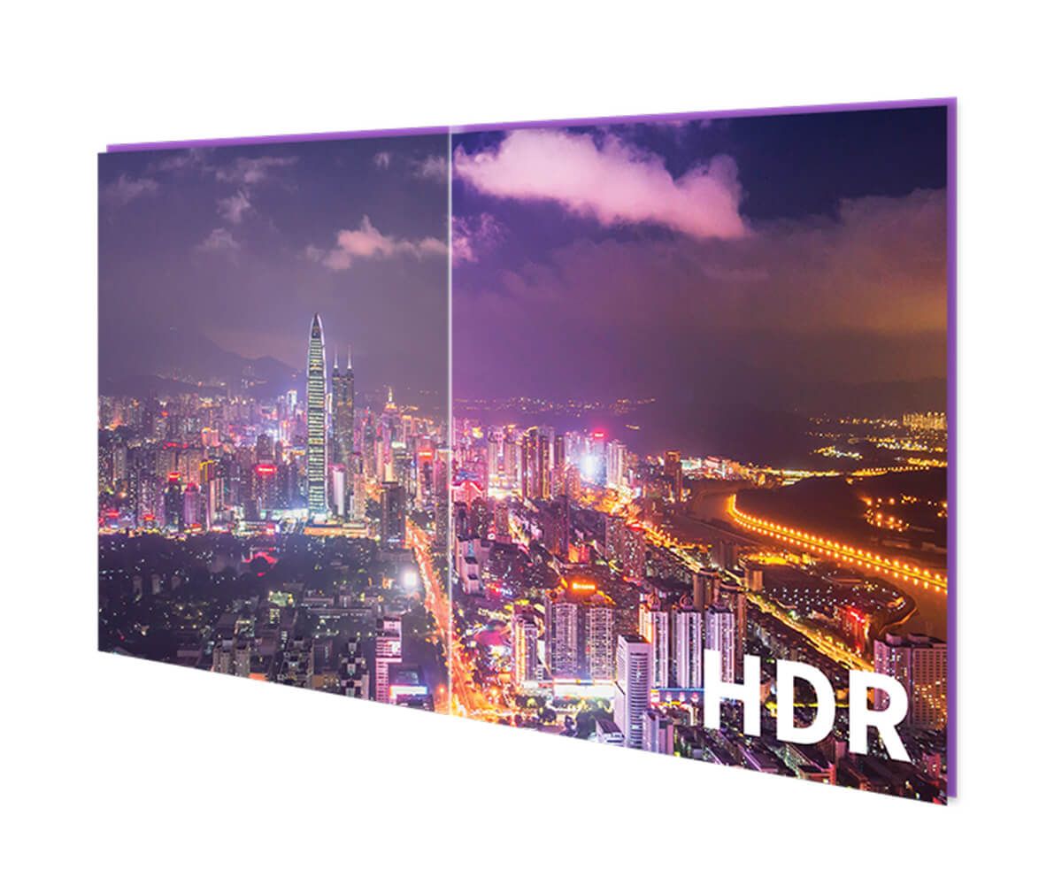 smart tv android HDR kontrast barvy ostrý obraz 4K