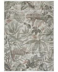Elle Decor AKCE: 80x150 cm Kusový koberec Botanical 103902 Cream/Green/Copperbrown z kolekce Elle 80x150