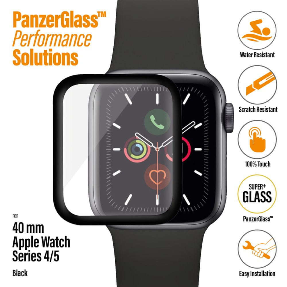 PanzerGlass SmartWatch pro Apple Watch 4/5/6/SE 40, černé (2016)