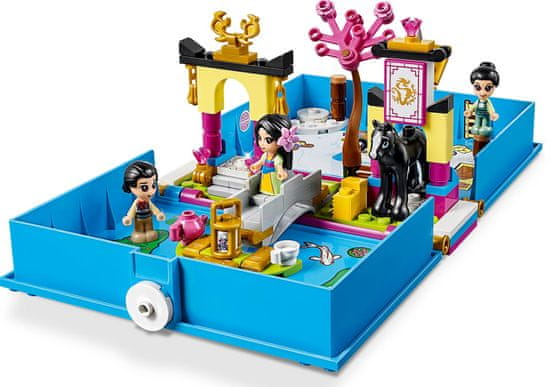 LEGO Disney 43174 Mulan a její pohádková kniha dobrodružství