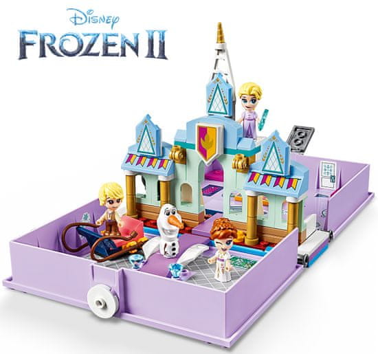 LEGO Disney 43175 Anna a Elsa a jejich pohádková kniha dobrodružství