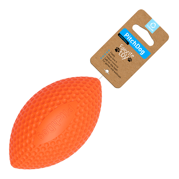 PitchDog SPORT BALL míč pro psy oranžový 9 cm