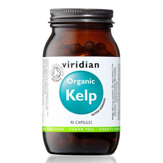 VIRIDIAN nutrition Organic Kelp 90 kapslí