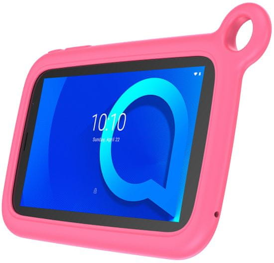 Alcatel 1T 7 2019 Kids, 1GB/16GB, Wi-Fi, Pink Bumper Case - rozbaleno