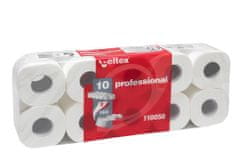 Celtex Toaletní papír Professional 2vrstvy 160 útržků bílý, 10ks - 10050