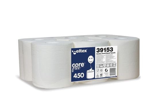 Tork Papírové ručníky v roli Core Free 450 bílá 6ks - 39153