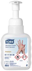 Tork Pěnový dezinfekční prostředek TORK Premium Alcohol 400ml s pumpičkou