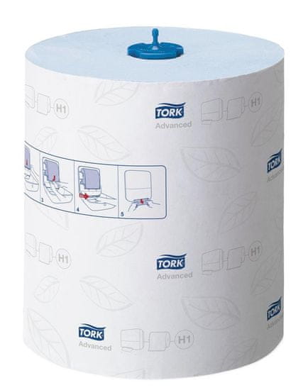 Tork Matic papírové ručníky v roli modré Advanced H1 - 290068