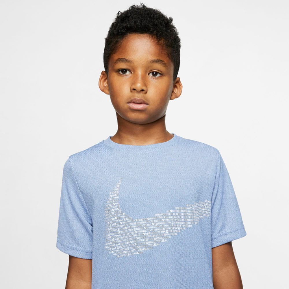 Nike chlapecké tričko NK STATEMENT PERF TOP SS XL modrá