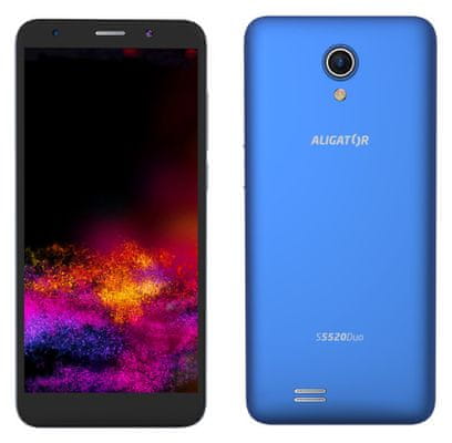 Aligator S5520 Duo, levný smartphone, dostupný