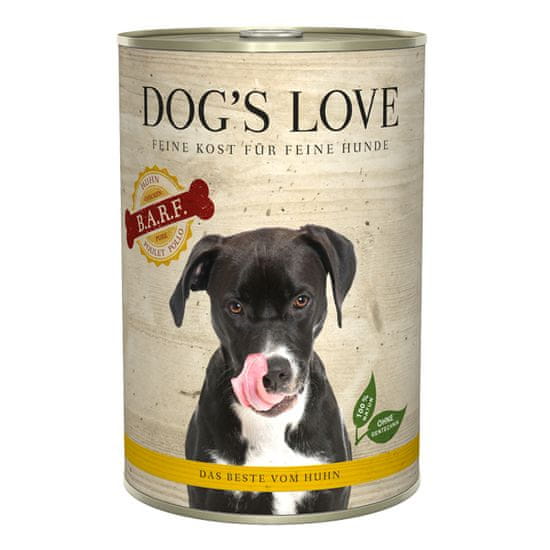 Dog's Love konzerva B.A.R.F. kuře 400 g