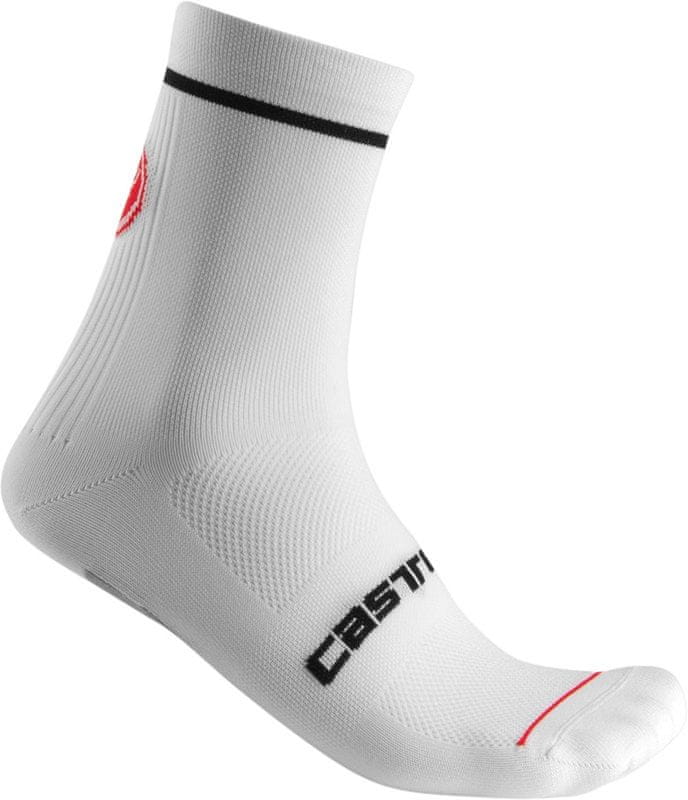Levně Castelli Entrata 9 Sock White L/XL