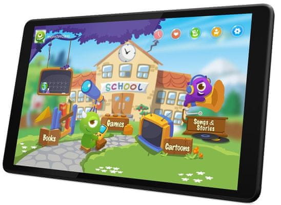 Tablet Lenovo Tab M8, rodinný, pro děti, dětský režim, několik profilů