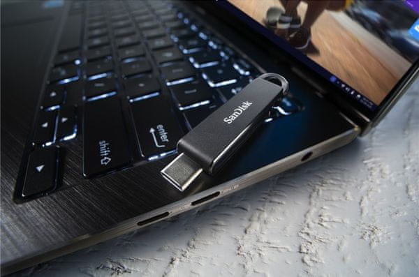 Flash disk Sandisk Ultra USB Type-C 128GB (SDCZ460-128G-G46) vysokorychlostní USB 3.1 flashka fleška