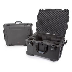 Nanuk Odolný kufr model 960 na kameru Black Magic URSA - šedý
