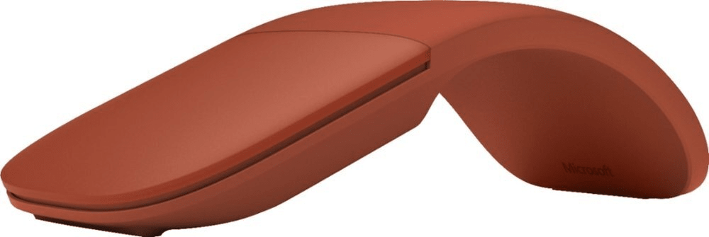 Levně Microsoft Surface Arc Mouse, Poppy Red (CZV-00080)