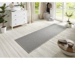 BT Carpet Běhoun Nature 104275 Silver – na ven i na doma 80x150