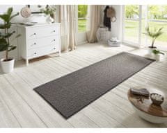 BT Carpet AKCE: 80x150 cm Běhoun Nature 104274 Grey 80x150