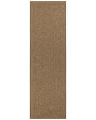 BT Carpet AKCE: 80x350 cm Běhoun Nature 104272 Brown 80x350