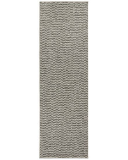 BT Carpet Běhoun Nature 104269 Grey/Anthracite – na ven i na doma