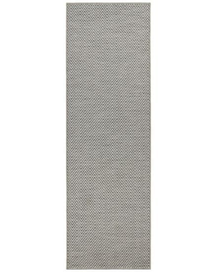 BT Carpet Běhoun Nature 104268 Grey – na ven i na doma
