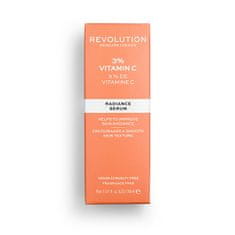 Revolution Skincare Pleťové sérum proti vráskám 3 % Vitamin C Scincare (Radiance Serum) 30 ml