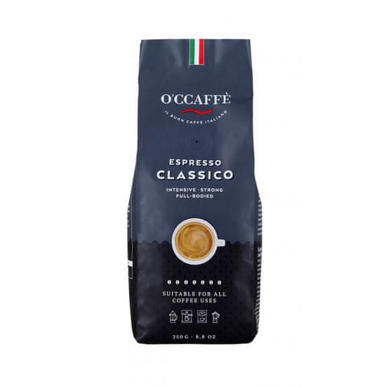 O'Ccaffé Espresso Classico zrnková káva 250 g
