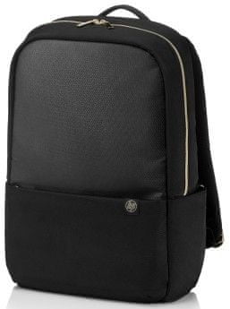 HP Pavilion Accent Backpack 15 4QF96AA, černá / zlatá