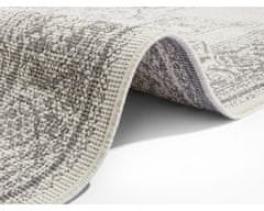 NORTHRUGS Kusový koberec Twin Supreme 104136 Grey/Cream – na ven i na doma 160x230