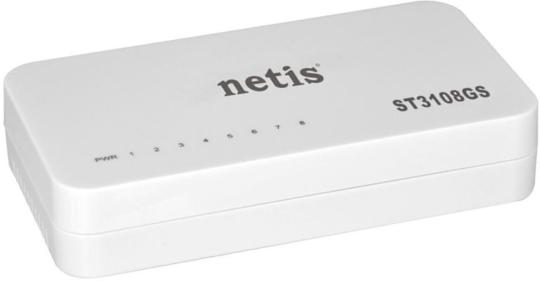 Switch Netis ST3108GS (ST3108GS) vysoká rychlost 5 portů