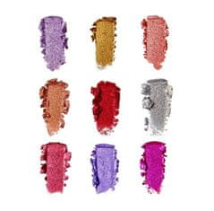 Makeup Revolution Zářící paletky třpytek (Pressed Glitter Palette) 9 x 1,2 g (Odstín Illusion)