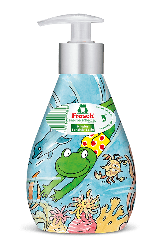 Frosch EKO Tekuté mýdlo pro děti - dávkovač (300ml) + náplň 500 ml