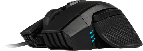 Gamer egér Corsair Ironclaw RGB, fekete (CH-9307011-EU), tartósság, hosszú élettartam, 50 millió kattintás, Omron kapcsolók