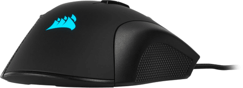 Gamer egér Corsair Ironclaw RGB, fekete (CH-9307011-EU), nagy felbontású, könnyű, optikai érzékelő, teljesítmény, ergonómia